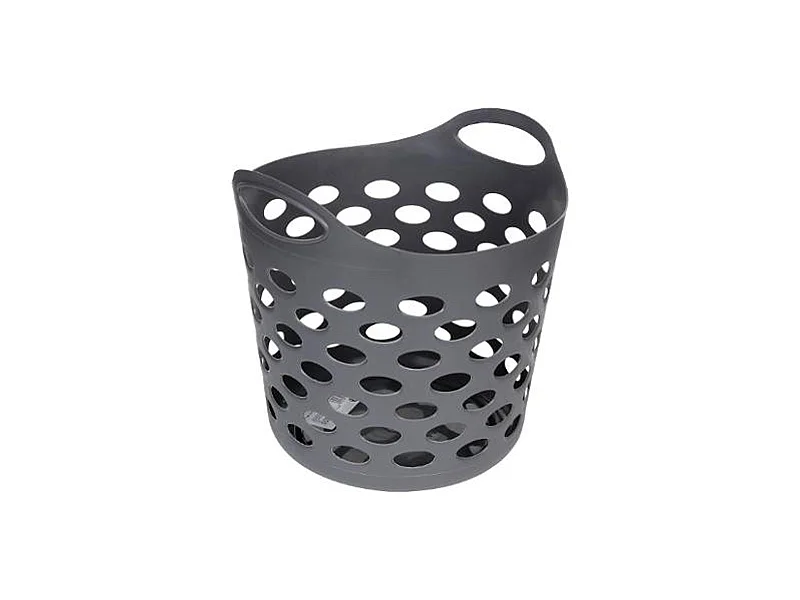 Panier à Linge "Flex" 28L Gris Béton