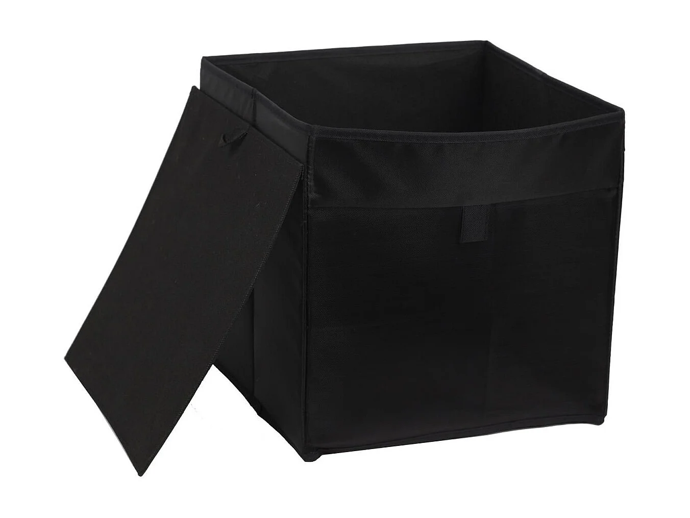 Panier à Linge Carré "Pop Up" 30cm Noir