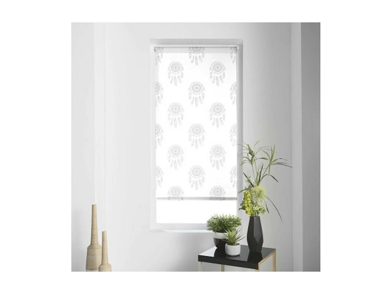 Store Enrouleur Tamisant "Kaya" 45x180cm Blanc