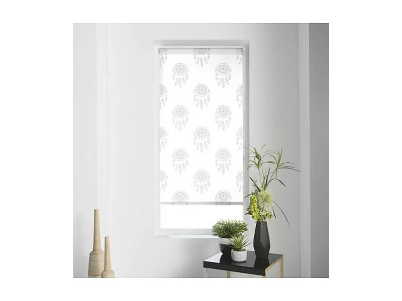 Store Enrouleur Tamisant "Kaya" 45x180cm Blanc