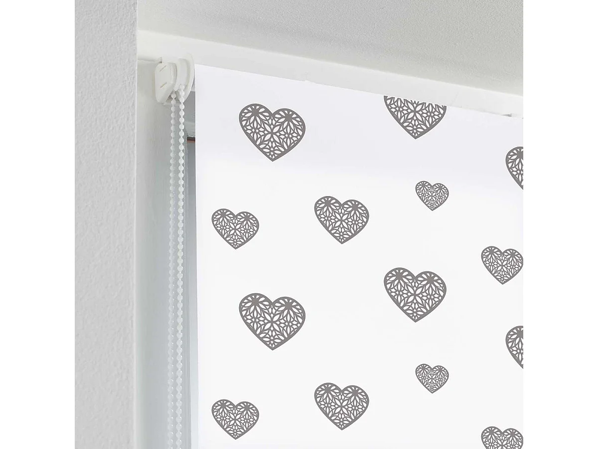 Store Enrouleur Tamisant "Piccolino" 60x180cm Argent