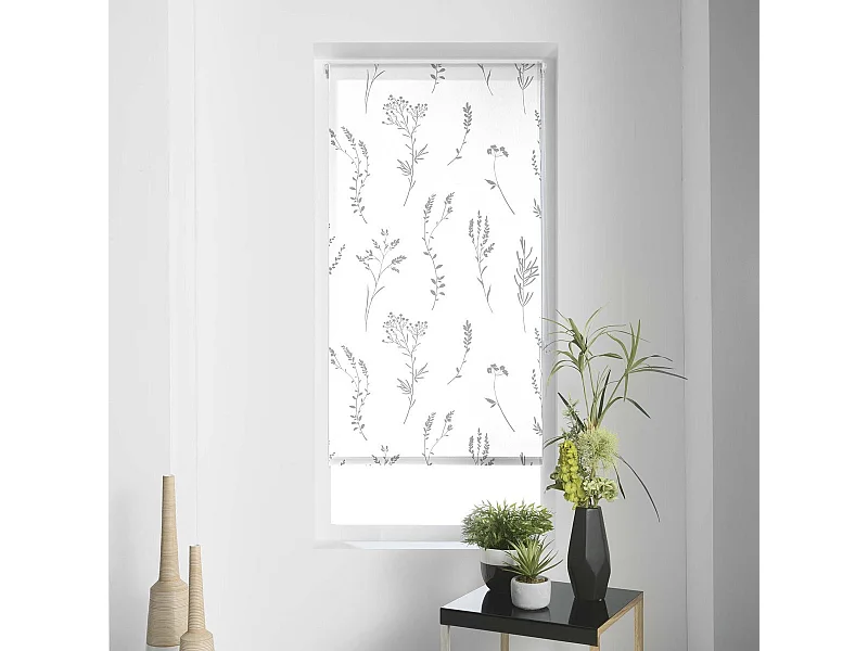 Store Enrouleur Tamisant "Forelista" 60x90cm Blanc