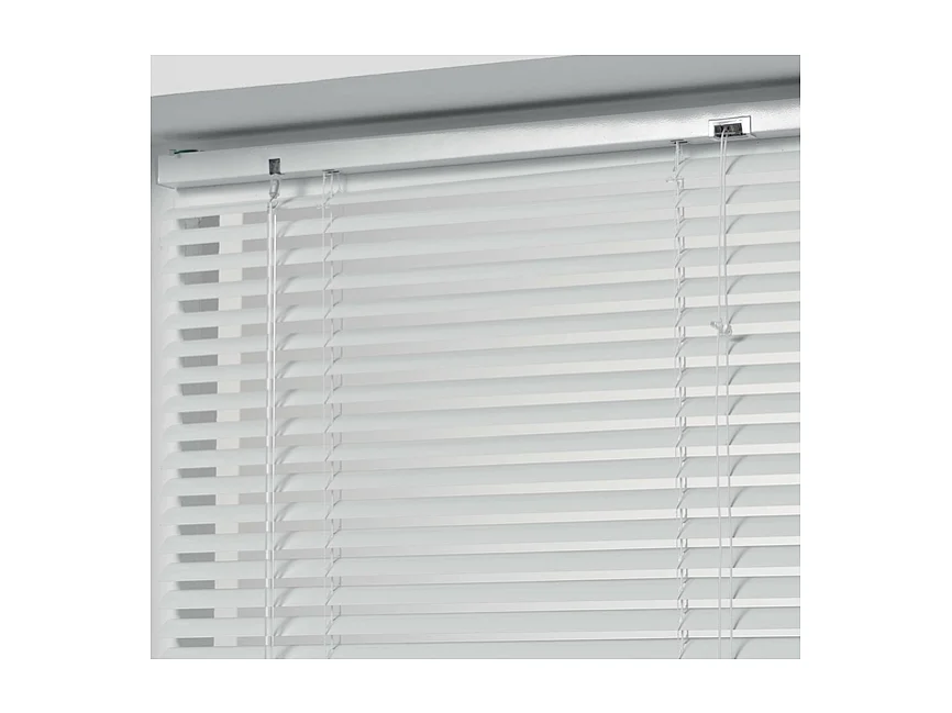 Store à Lamelles "Vénitien" 90x180cm Blanc