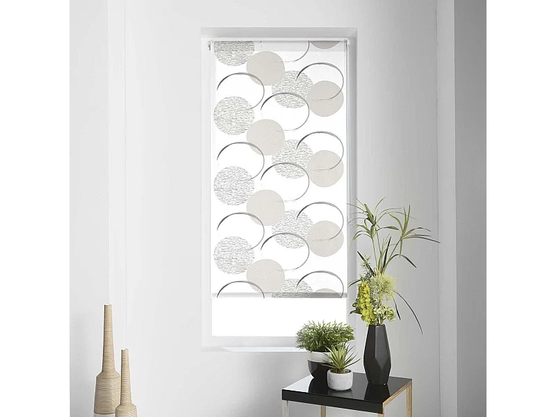 Store Enrouleur Tamisant "Redondo" 120x180cm Blanc