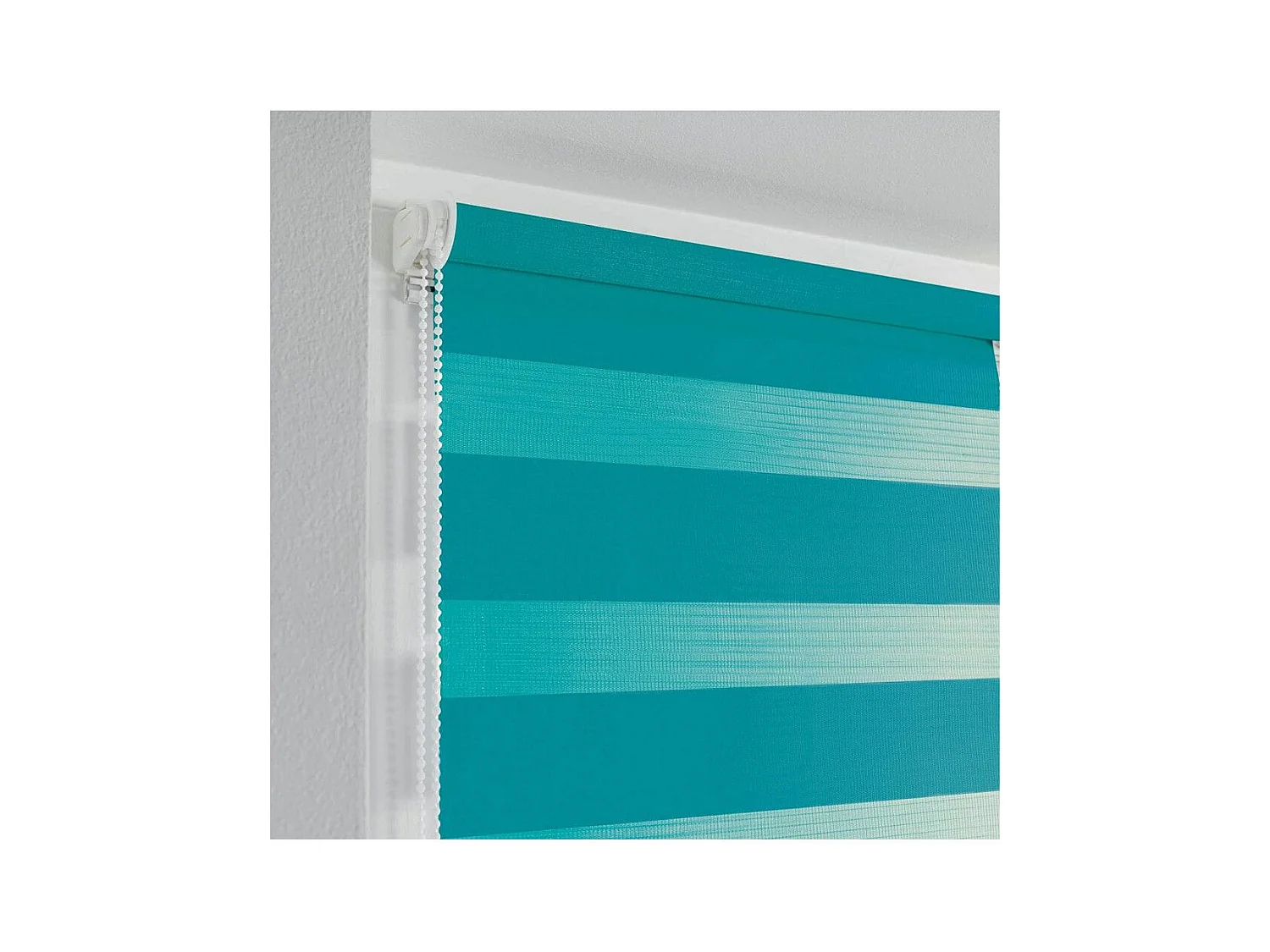 Store Enrouleur Jour Nuit "Daynight" 90x180cm Bleu