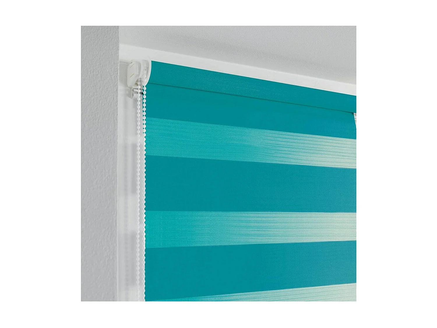 Store Enrouleur Jour Nuit "Daynight" 90x180cm Bleu