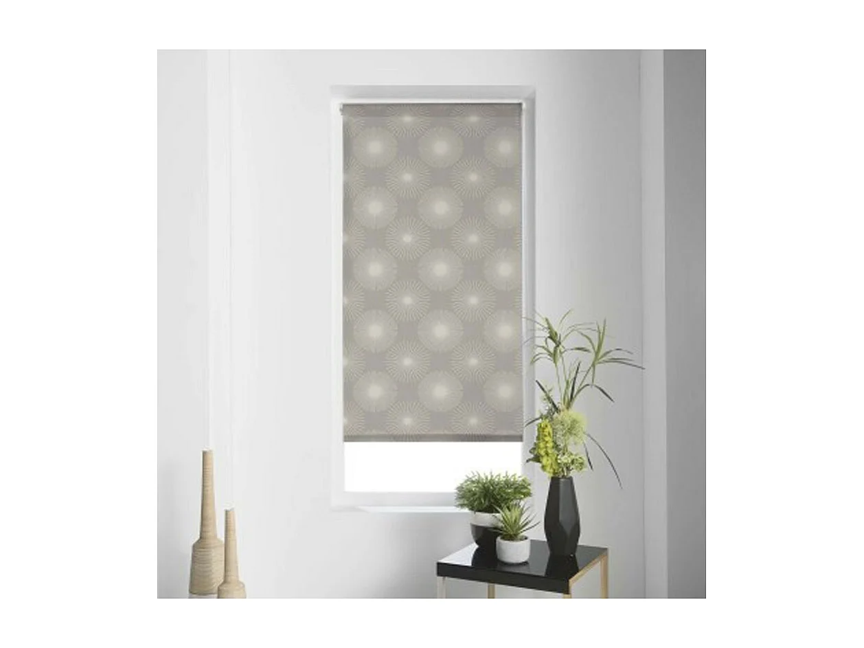 Store Enrouleur Tamisant "Ozonia" 90x180cm Taupe