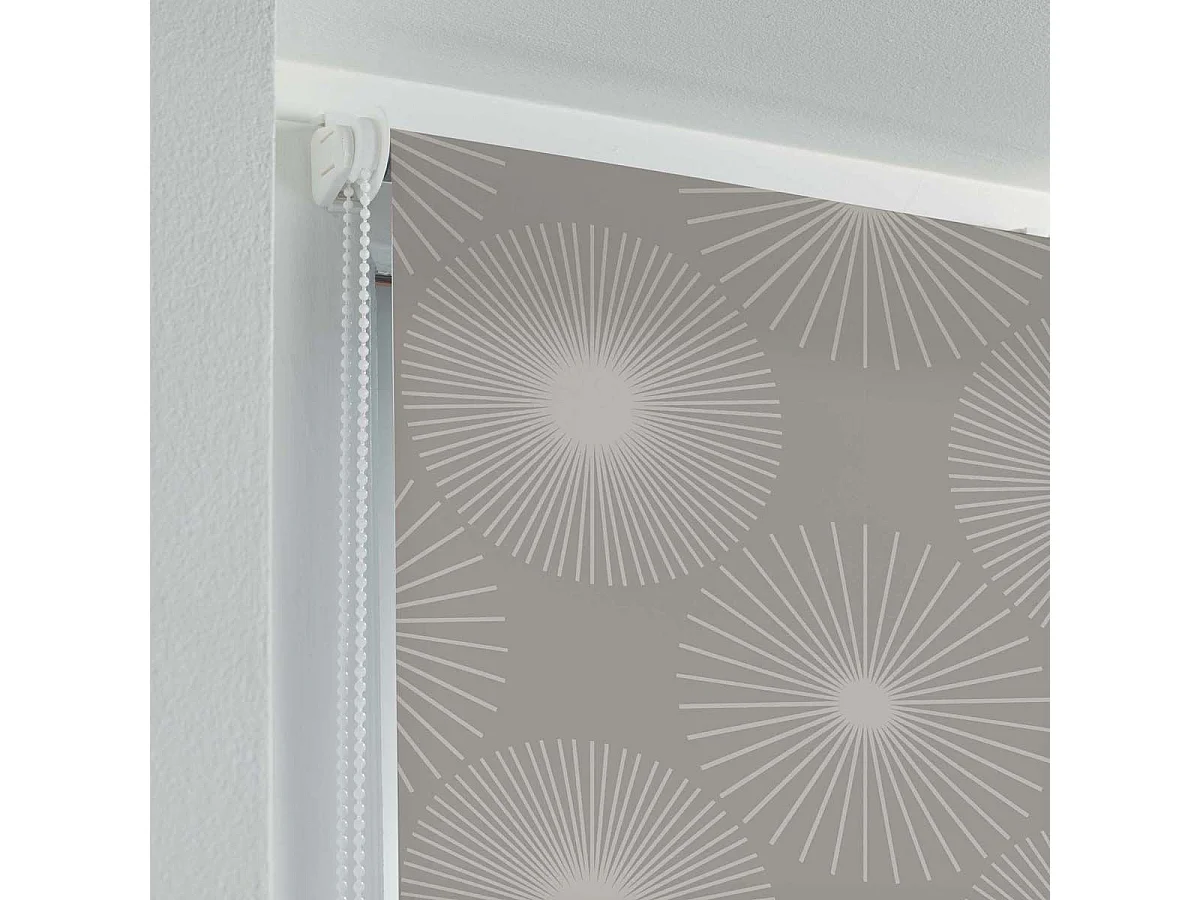 Store Enrouleur Tamisant "Ozonia" 45x180cm Taupe