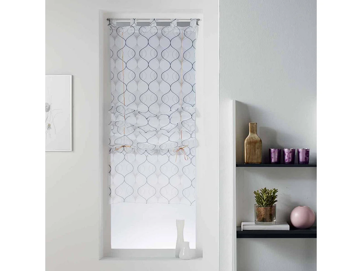 Store Voilage "Onde" 90x180cm Lin