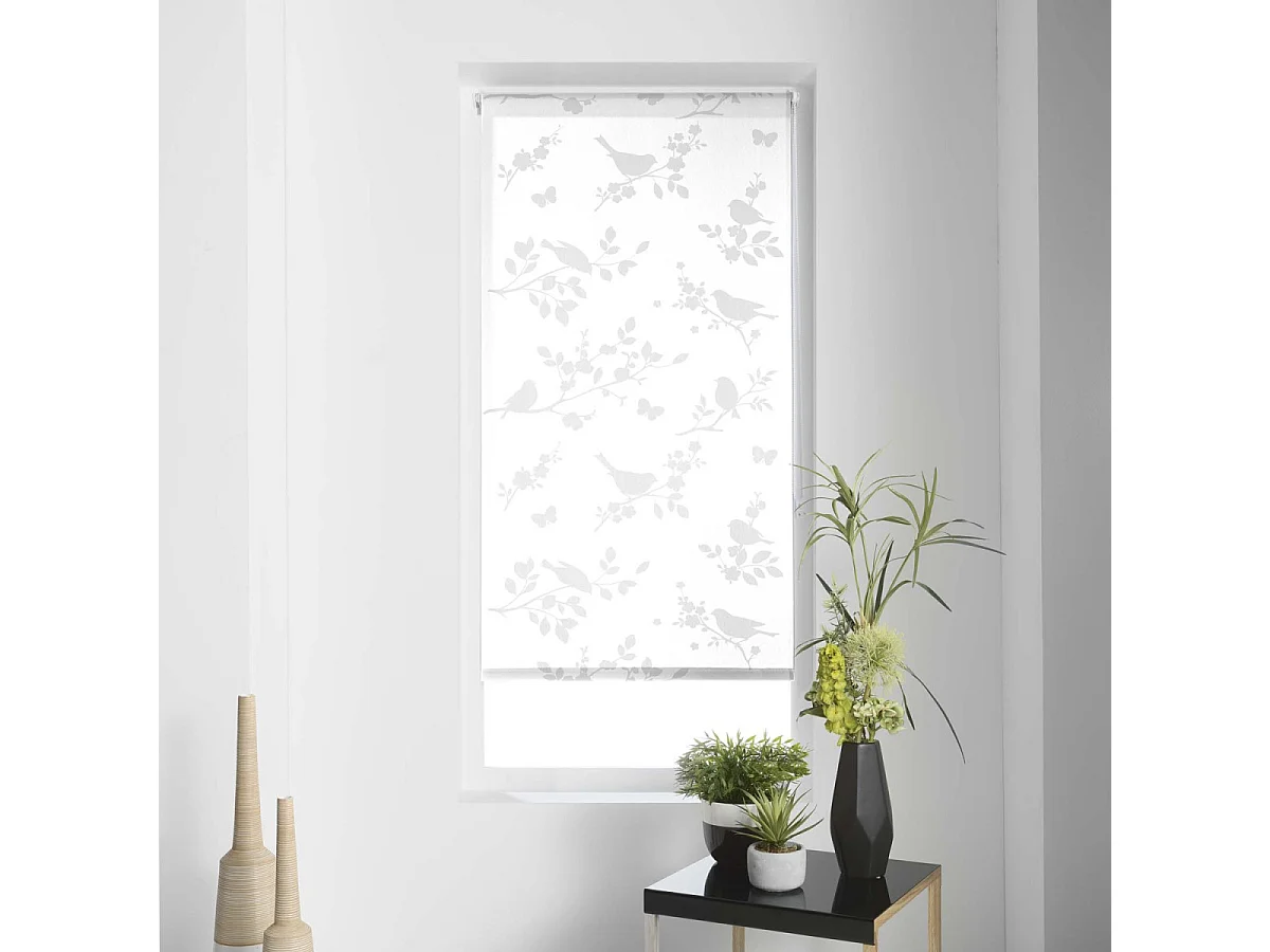 Store Enrouleur "Rossignol" 60x90cm Blanc