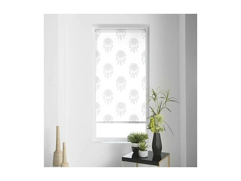 Store Enrouleur Tamisant "Kaya" 60x180cm Blanc