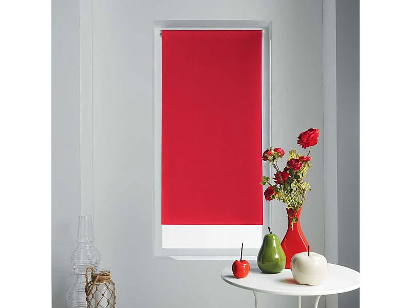 Store Enrouleur Occultant "Occult" 120x180cm Rouge