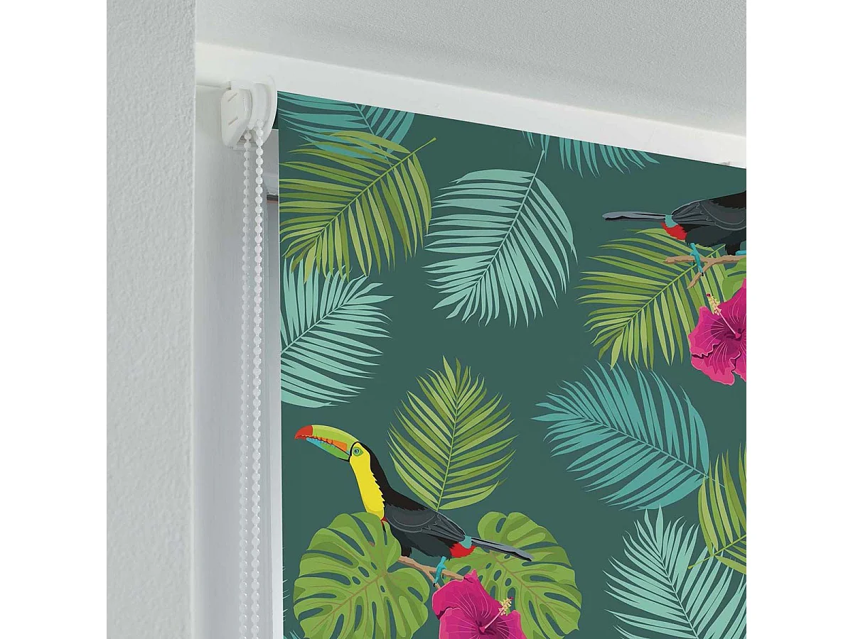 Store Enrouleur Tamisant "Domingo" 60x180cm Vert