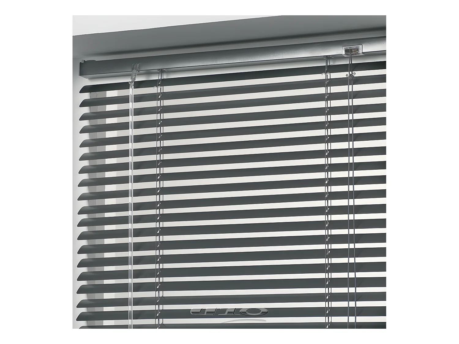 Store à Lamelles "Vénitien" 40x180cm Anthracite