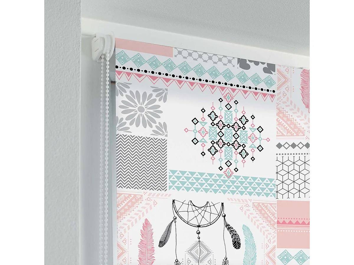 Store Enrouleur Tamisant "Wapo" 60x90cm Multicolore