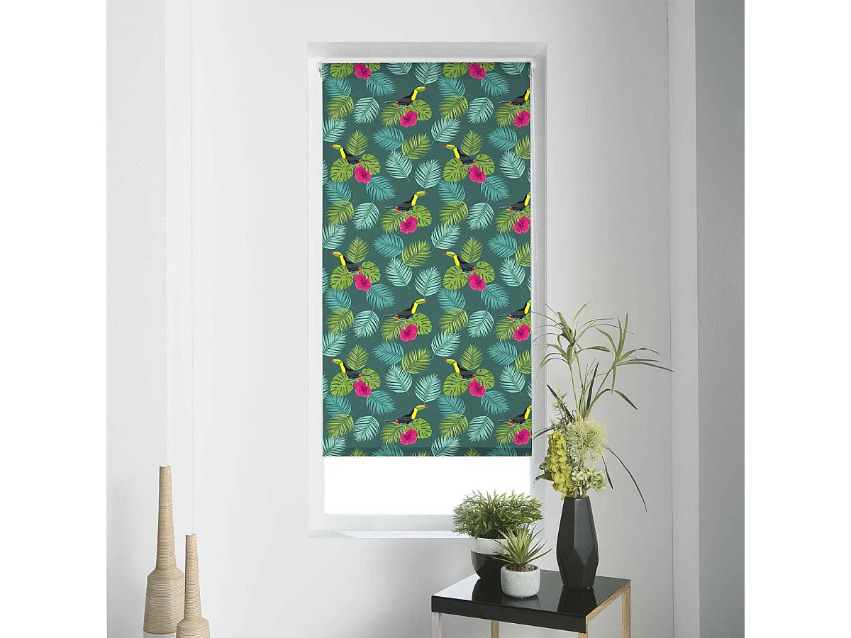 Store Enrouleur Tamisant "Domingo" 120x180cm Vert