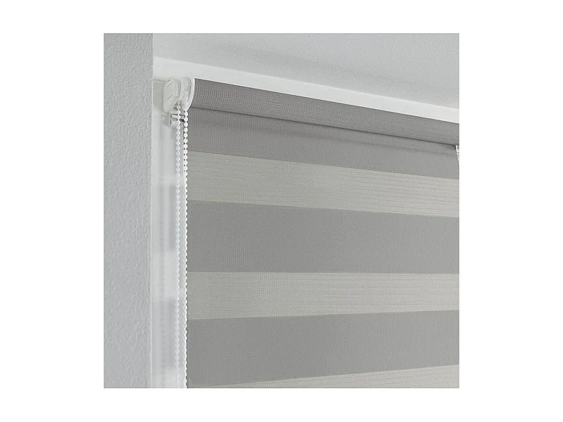 Store Enrouleur Jour Nuit "Daynight" 90x180cm Taupe