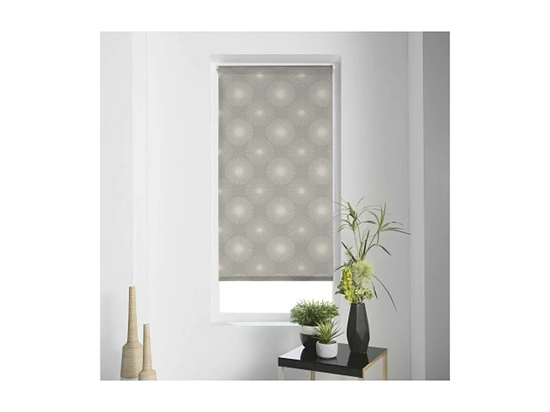 Store Enrouleur Tamisant "Ozonia" 60x180cm Taupe