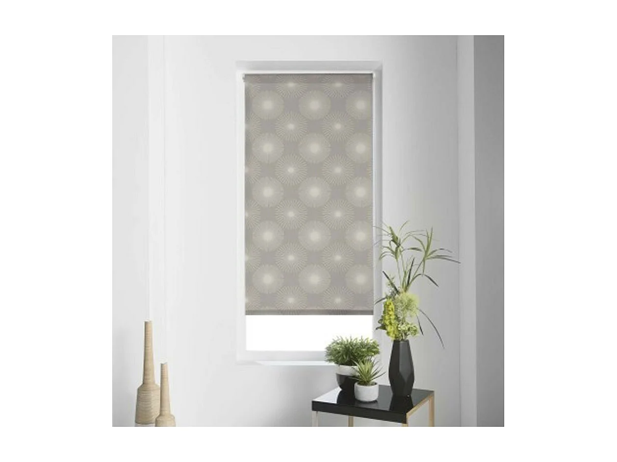 Store Enrouleur Tamisant "Ozonia" 60x180cm Taupe