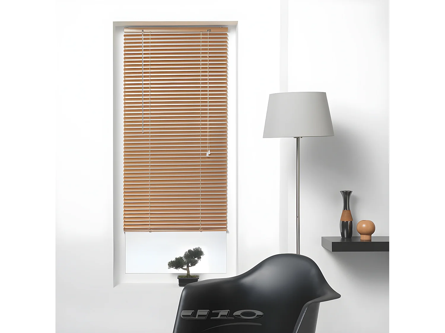 Store à Lamelles "Vénitien" 90x180cm Cuivre