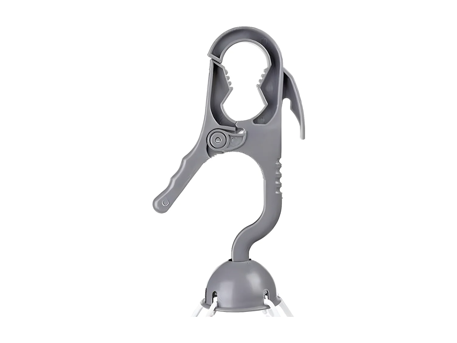 Séchoir à Linge Rectangle "26 Pinces" 38cm Gris