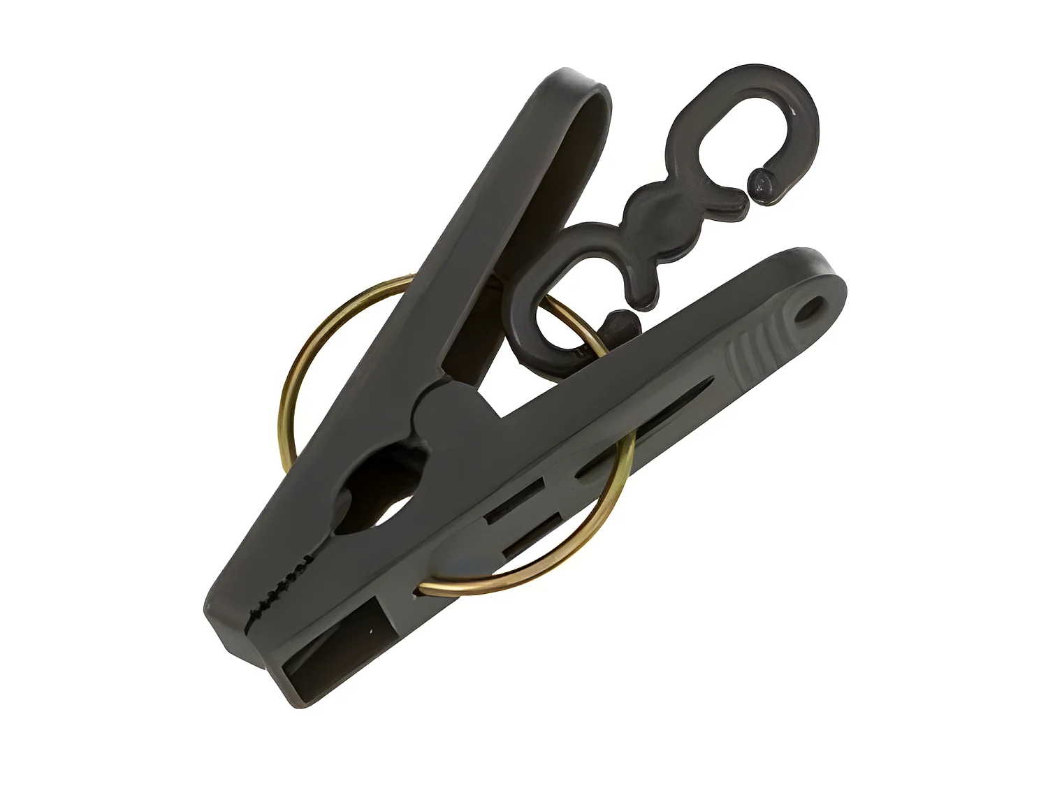 Séchoir à Linge "24 Pinces" 44cm Gris