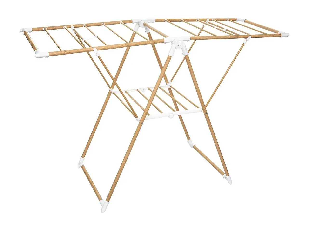 Étendoir à Linge "Bara" 20m Naturel