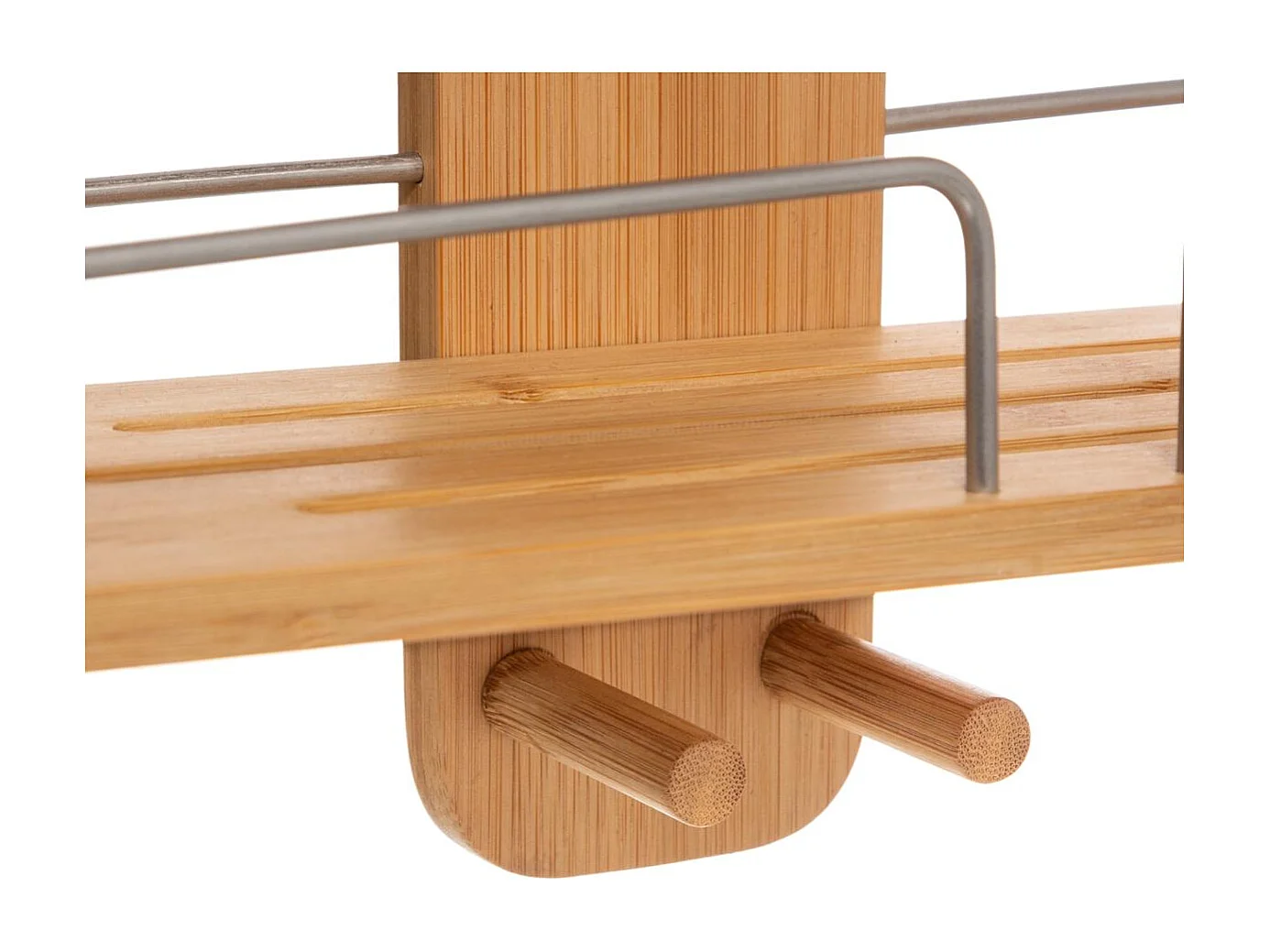 Support de Douche 3 Étagères "Serva" 70cm Naturel