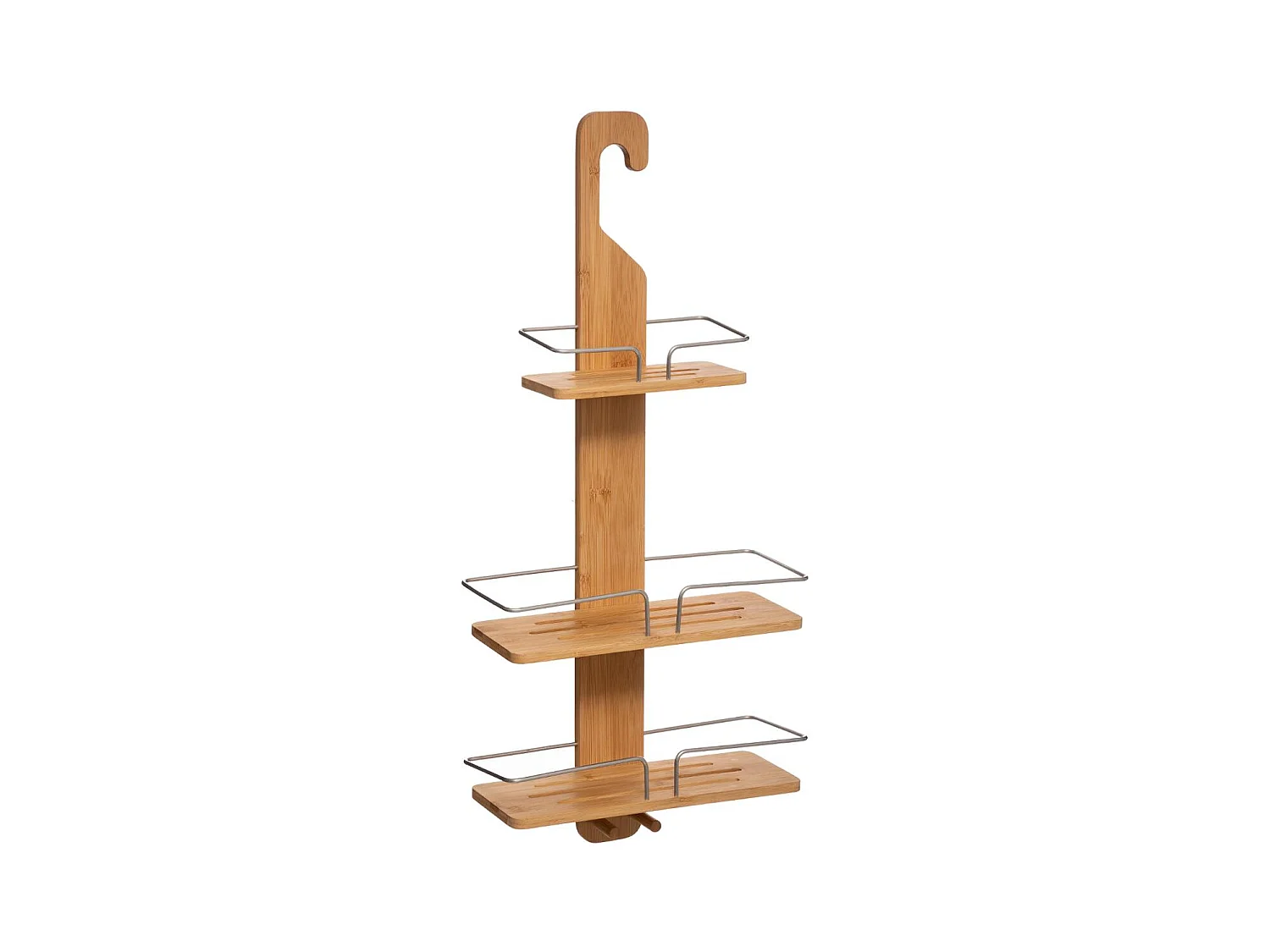 Support de Douche 3 Étagères "Serva" 70cm Naturel