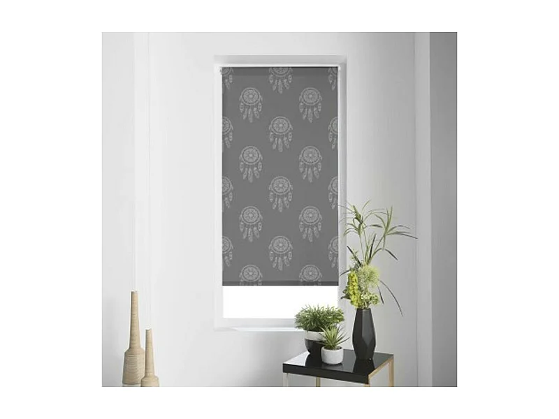 Store Enrouleur Tamisant "Kaya" 60x90cm Gris
