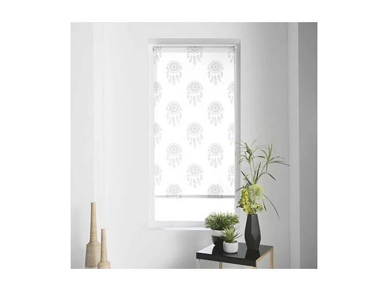 Store Enrouleur Tamisant "Kaya" 60x90cm Blanc