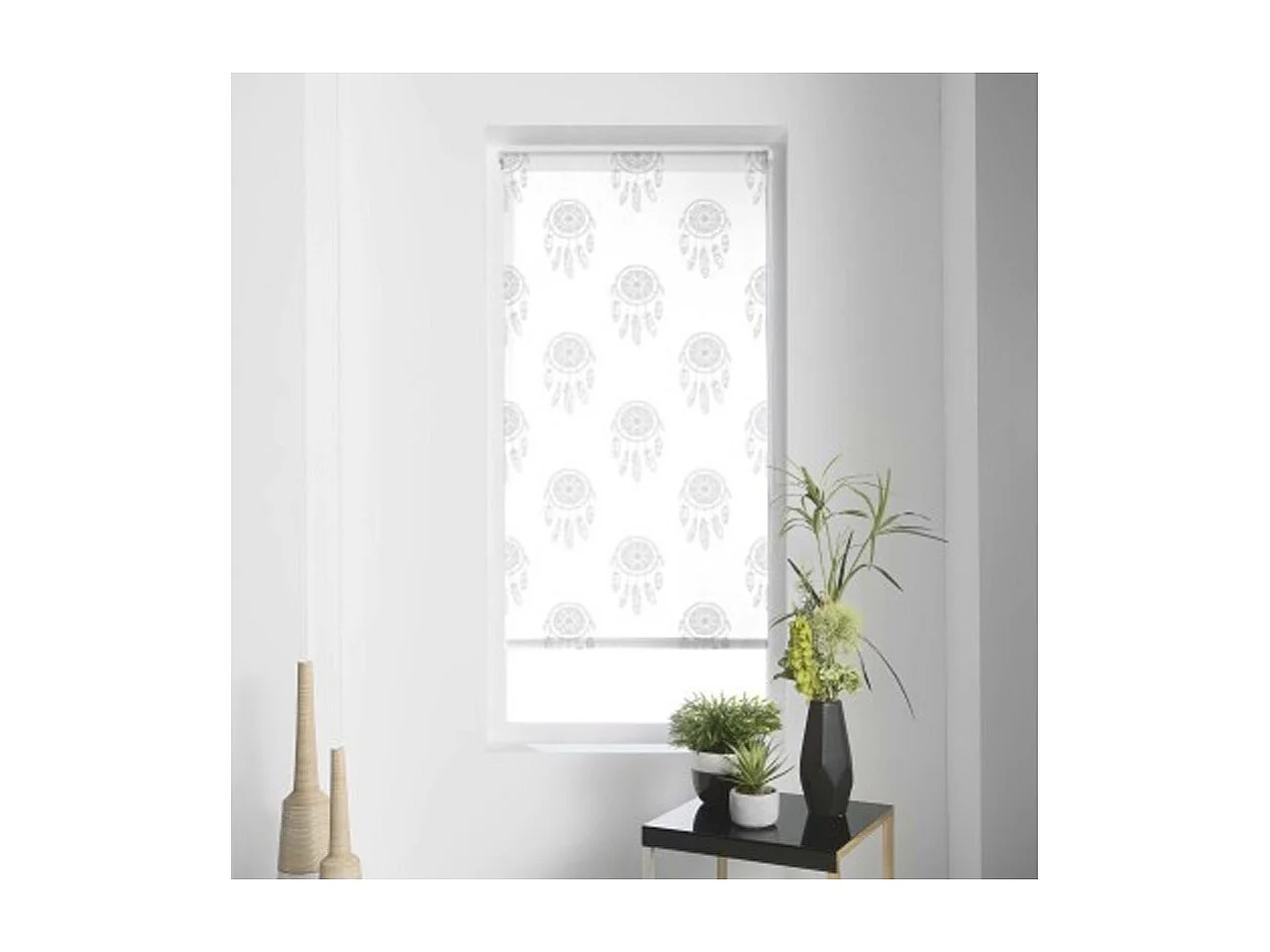 Store Enrouleur Tamisant "Kaya" 60x90cm Blanc