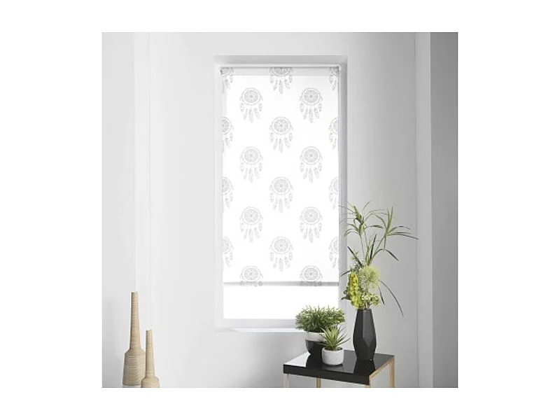 Store Enrouleur Tamisant "Kaya" 90x180cm Blanc