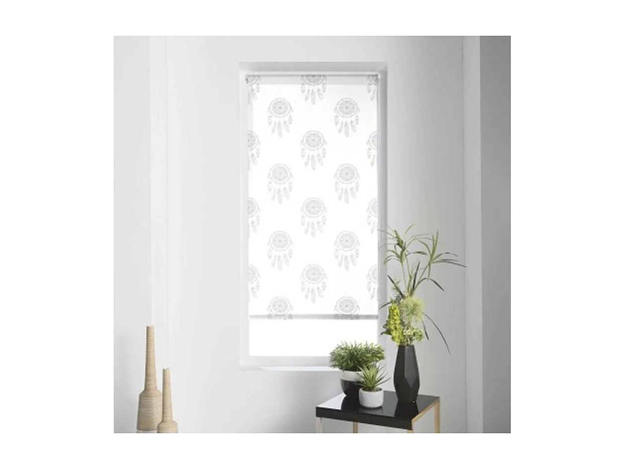 Store Enrouleur Tamisant "Kaya" 90x180cm Blanc