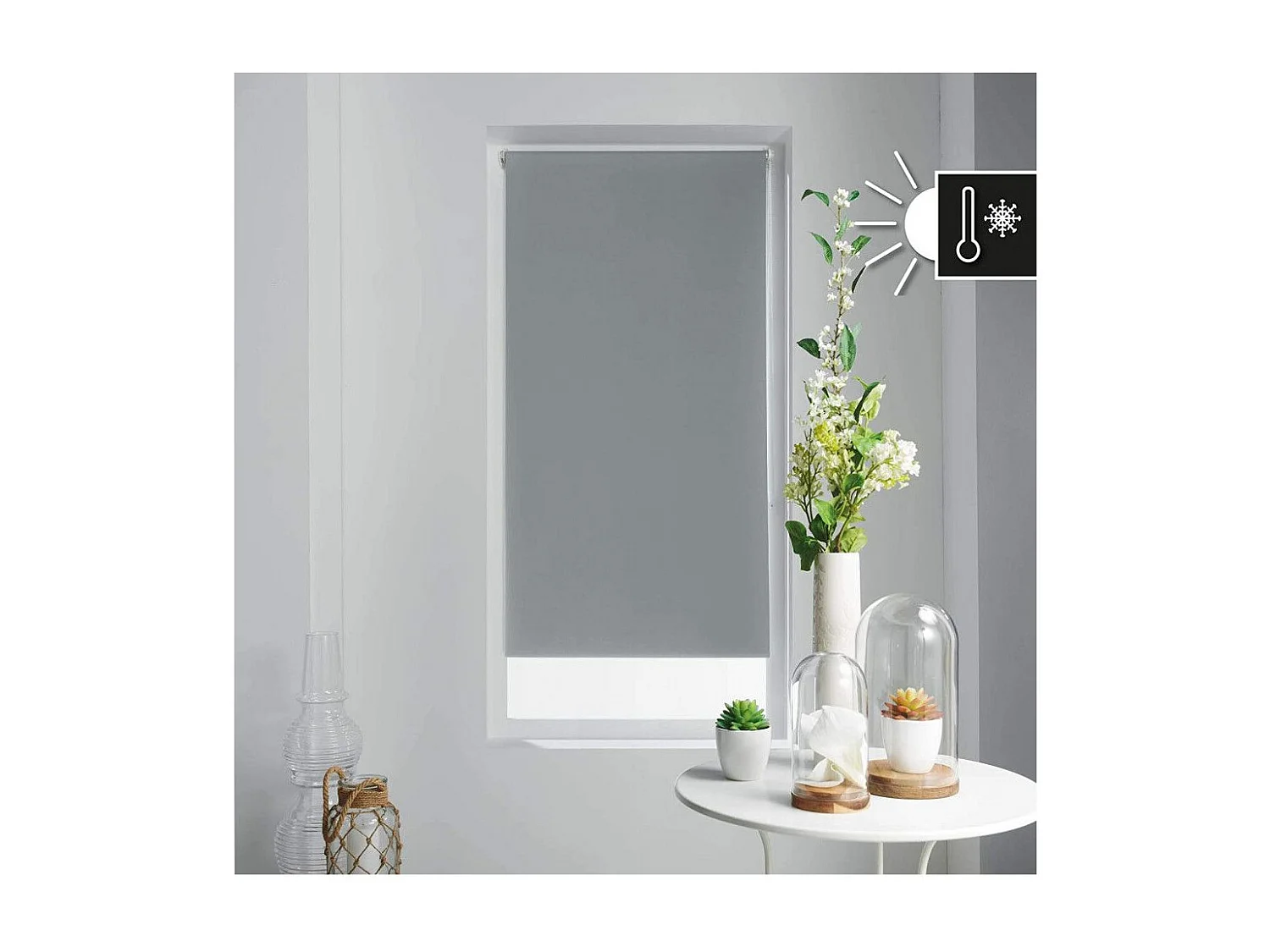 Store Enrouleur Occultant "Occult" 45x180cm Gris