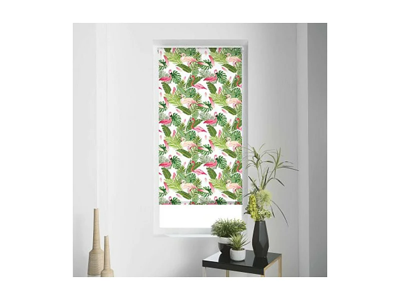 Store Enrouleur Tamisant "Zootica" 90x180cm Vert
