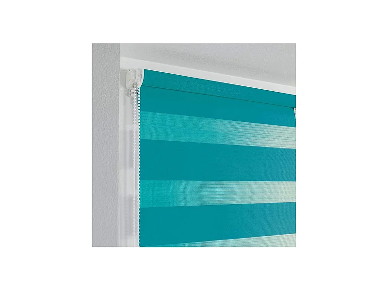 Store Enrouleur Jour Nuit "Daynight" 60x90cm Bleu