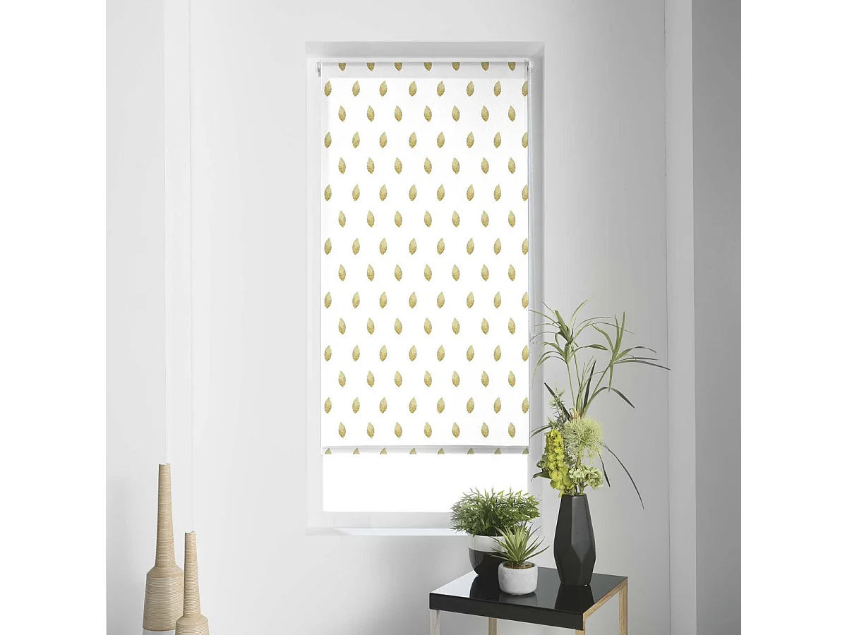 Store Enrouleur Tamisant "Verdura" 90x180cm Blanc