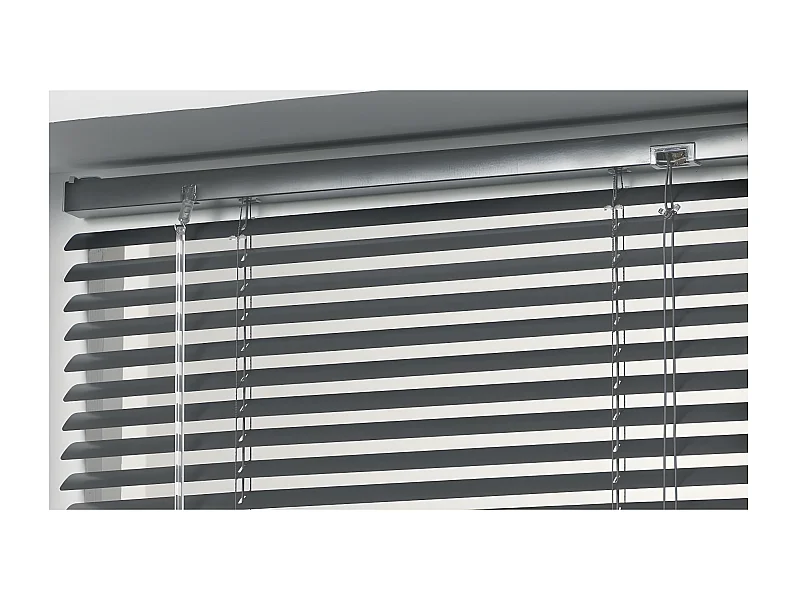 Store à Lamelles "Vénitien" 60x130cm Anthracite