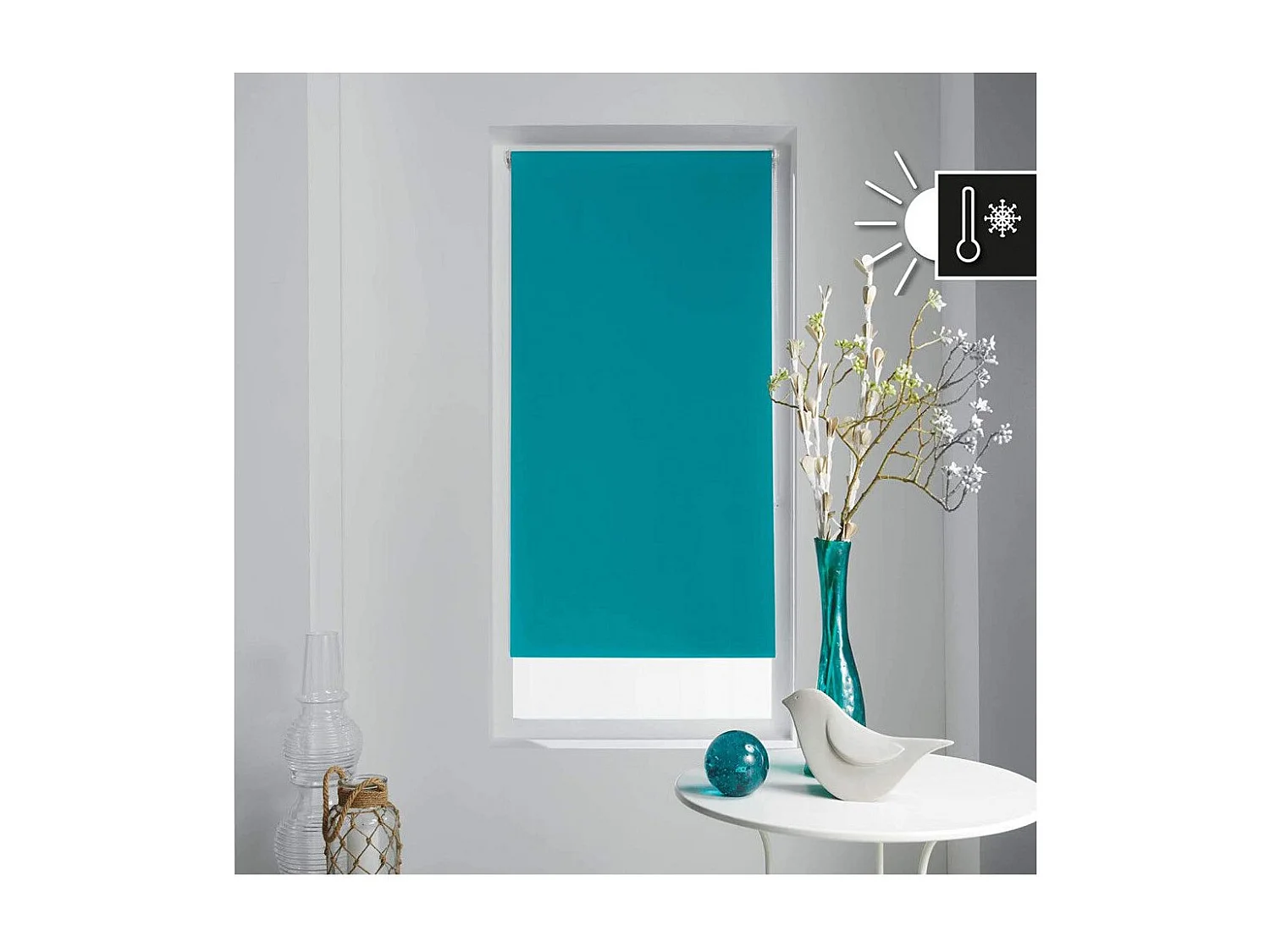 Store Enrouleur Occultant "Occult" 90x180cm Bleu