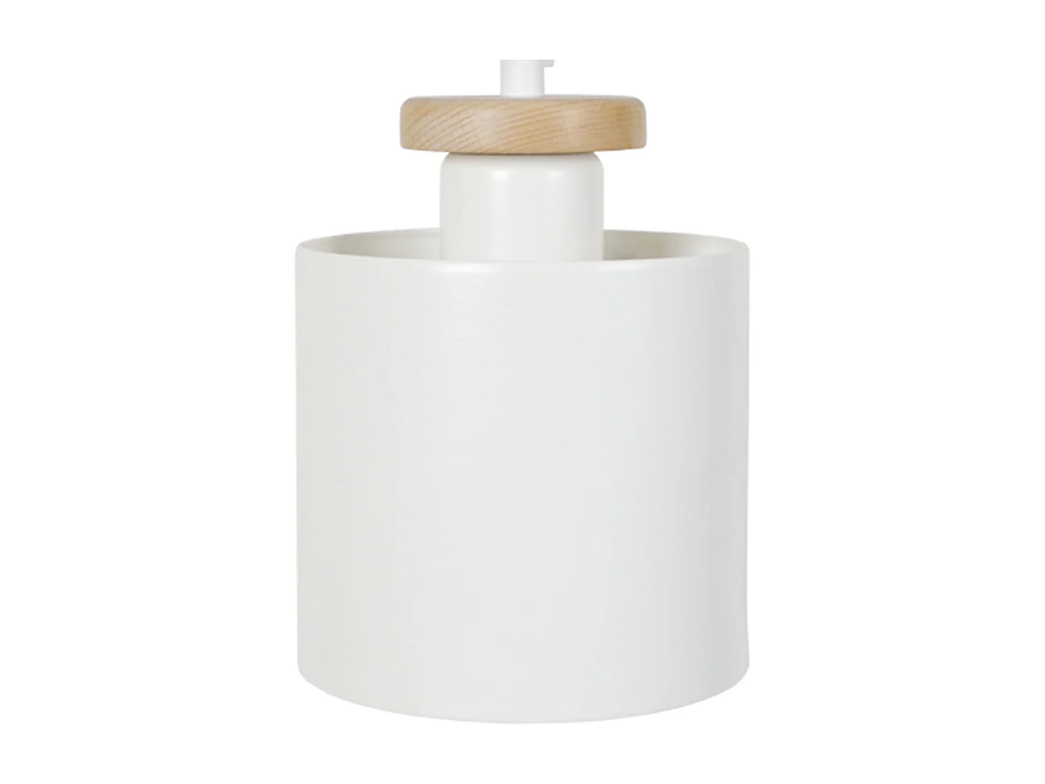 Suspension TOSEL ,métal,Blanc  ,H70xD 13,5xP13,5cm