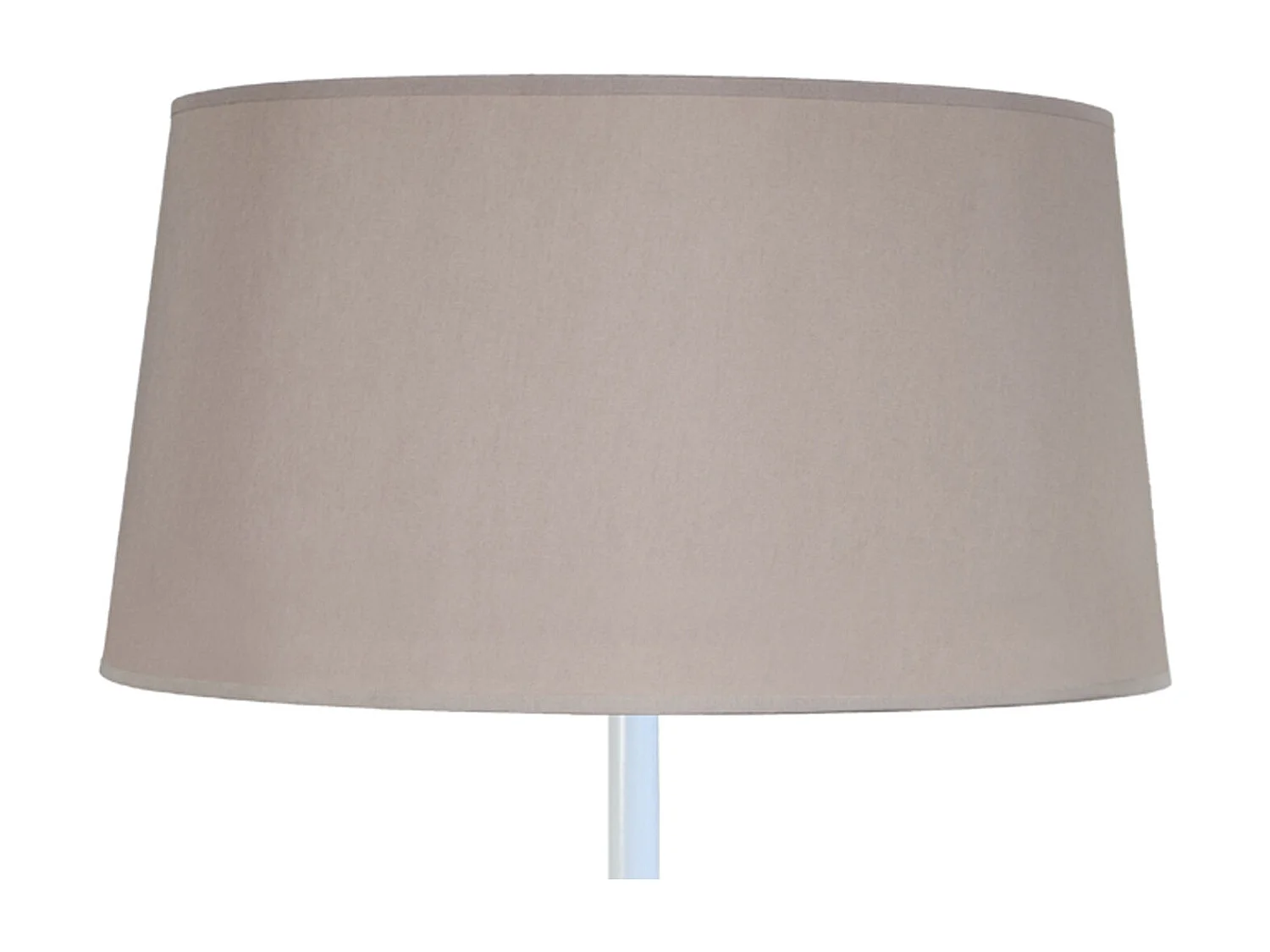 Candeeiro de Pé TOSEL RUHR tecido tripé cinza D40 x  H150  cm