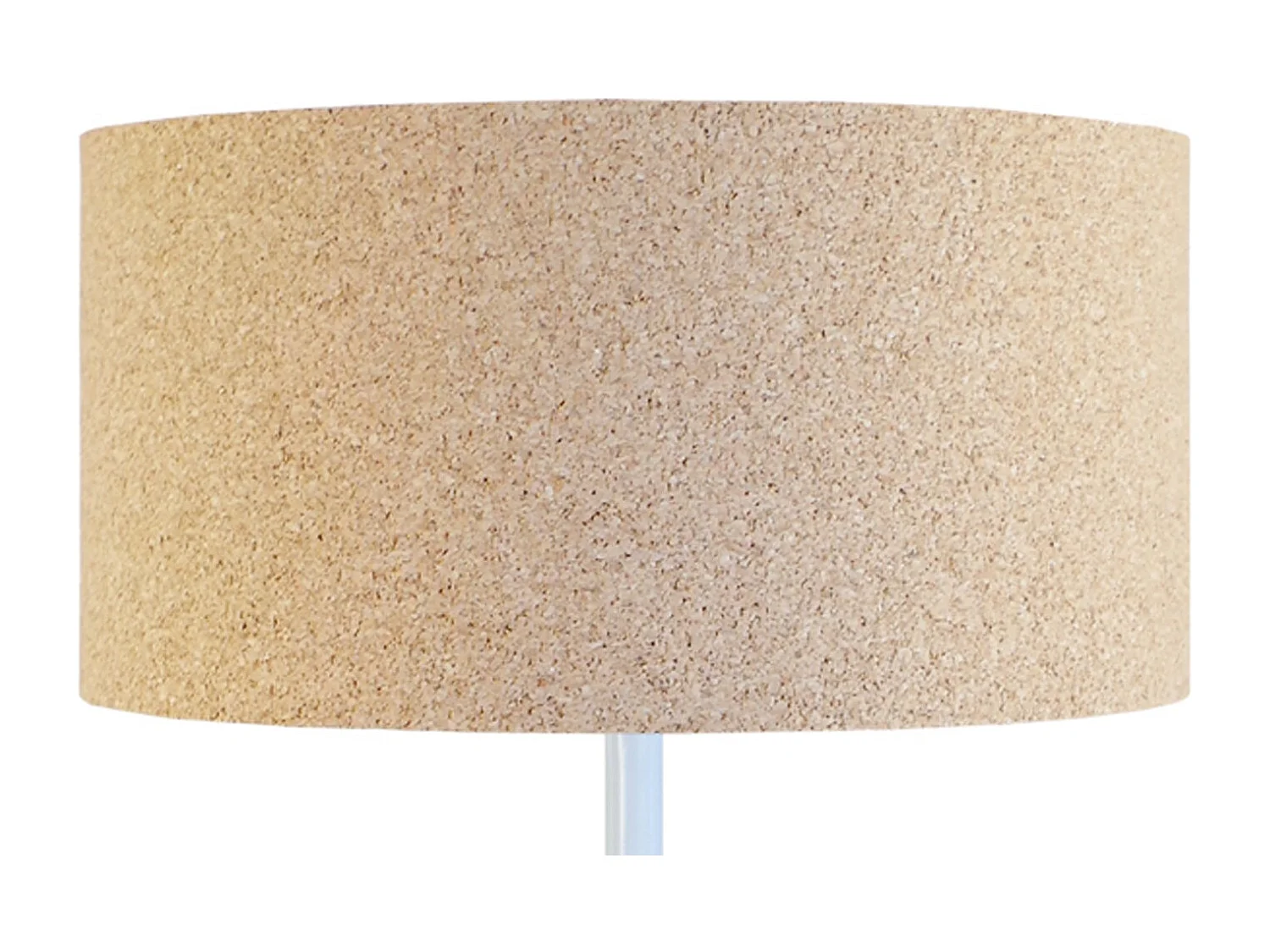 Lámpara de Pie TOSEL ,metal,Blanco  ,A160xD 40xP40cm