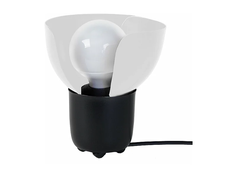 Abajur TOSEL LINKOPING tecido coluna branco D22 x  H49  cm