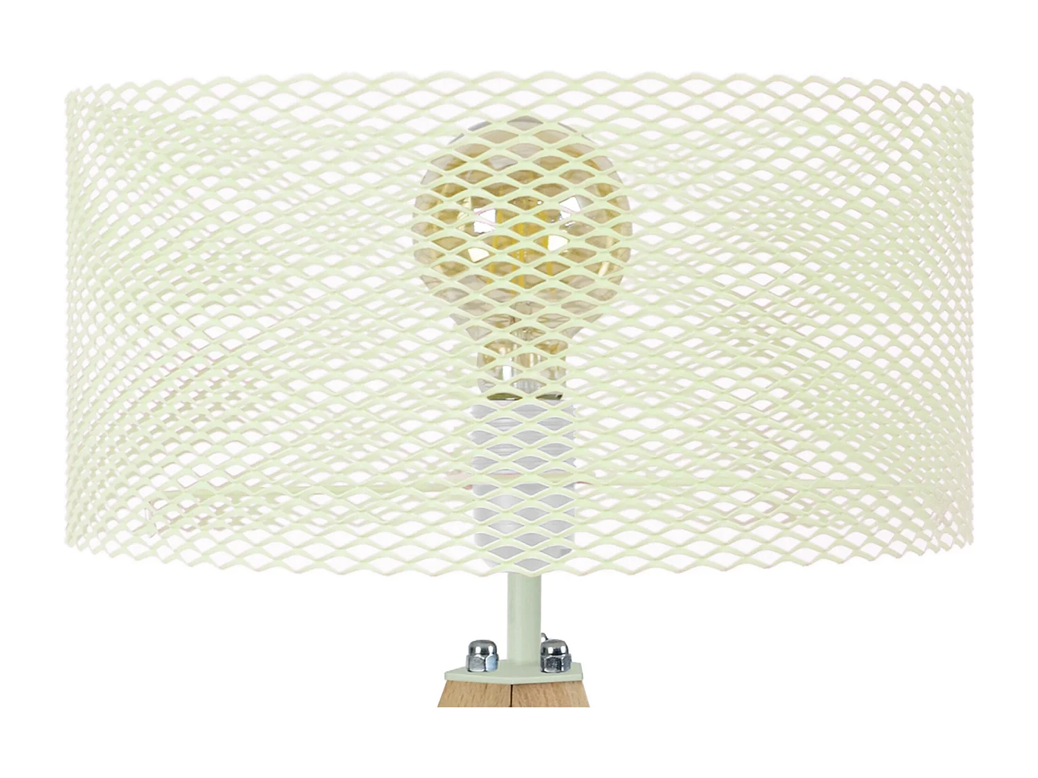 Lampe de Chevet TOSEL ,métal,naturel,H54xD30xP30cm