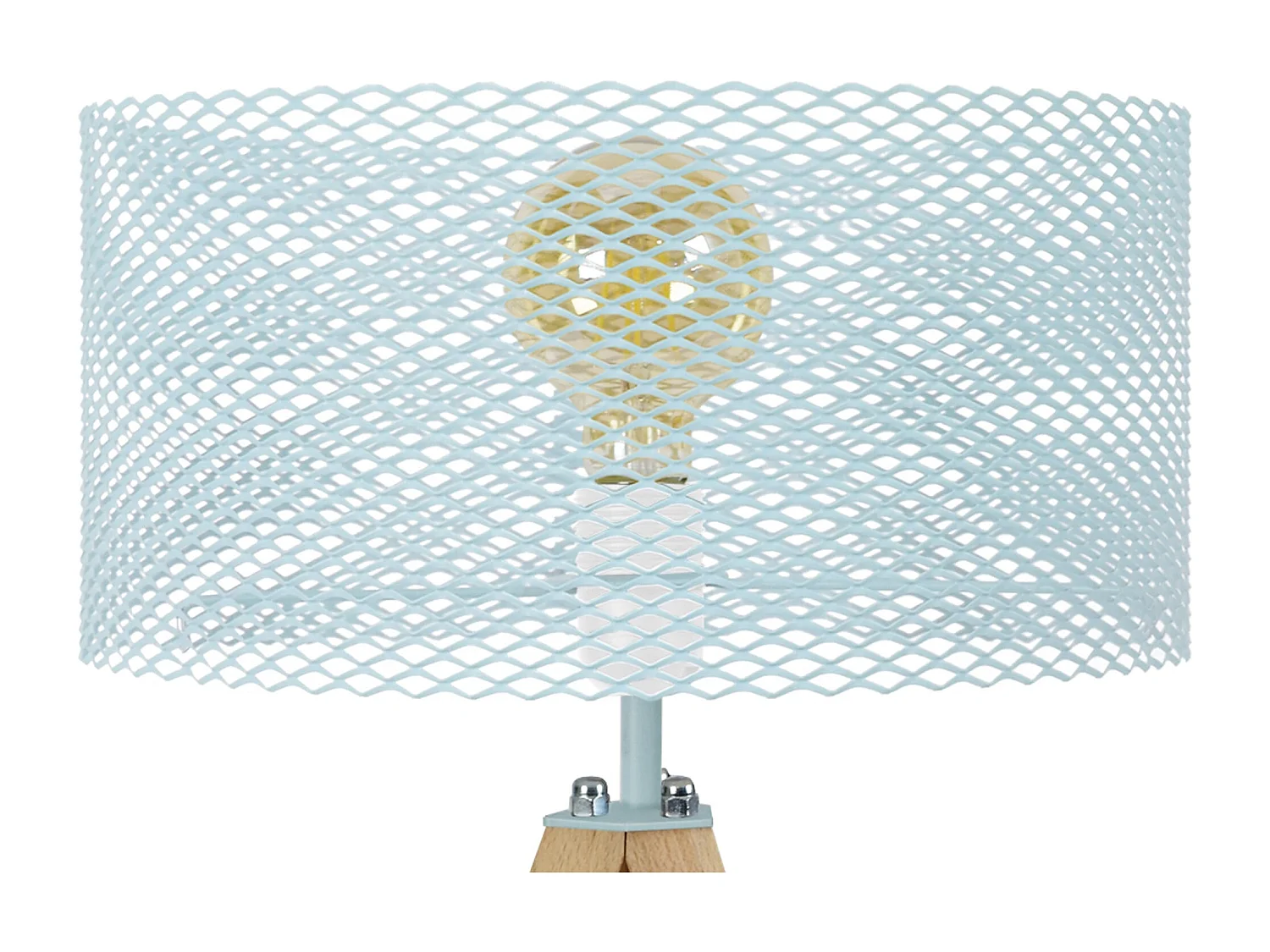 Lampe de Chevet TOSEL ,métal,naturel,H54xD30xP30 cm