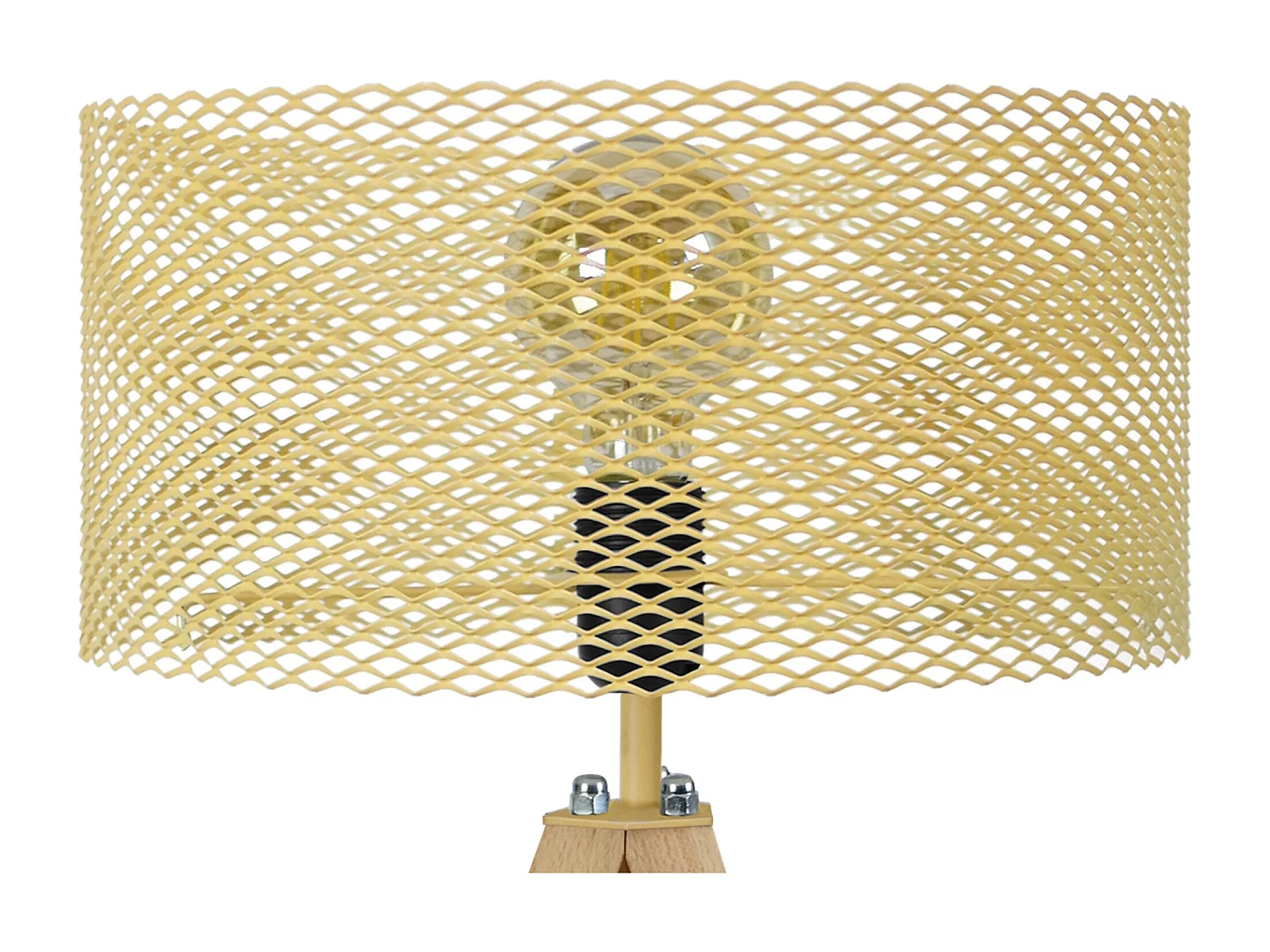 Lámpara de noche TOSEL ,metal,natural,A54xD 30xP30cm