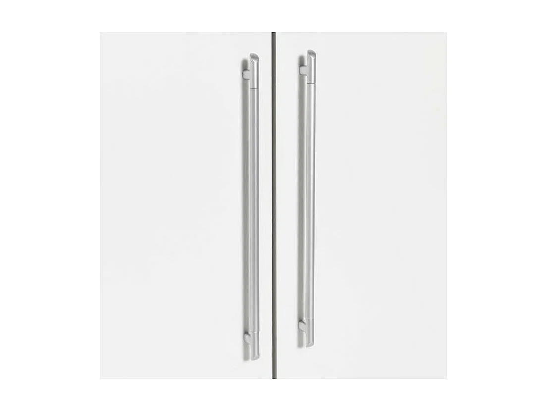 JUPITER Armoire - En bois aggloméré - Blanc - contemporain - Chambre - L 144,6 cm