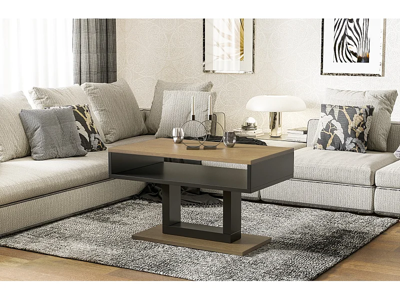 Couchtisch Tilo 110x60x58 (Natur)