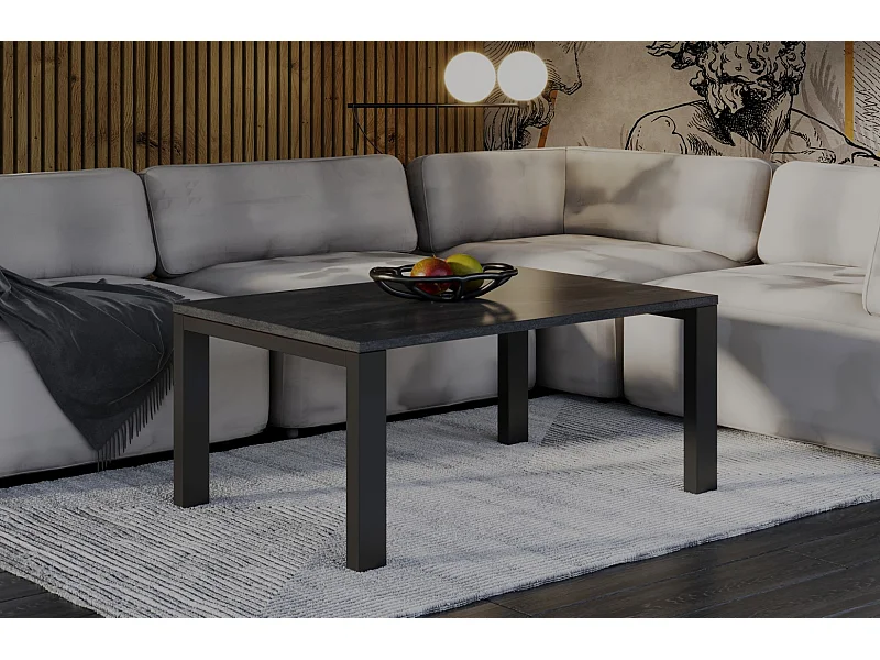 Couchtisch Garold 120x80x55 (Beton D)